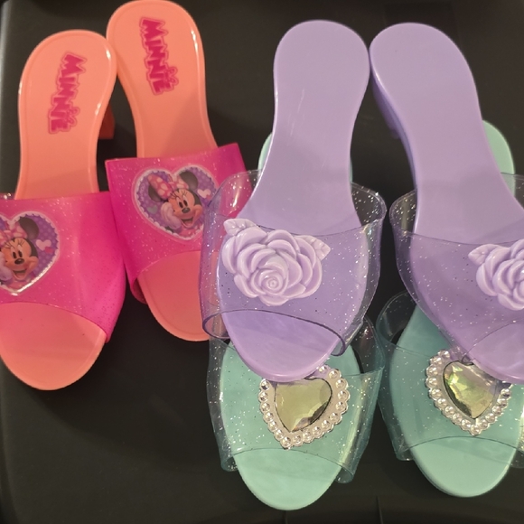 🔵Kids Slide Sandals - Pink and Purple - Picture 1 of 5